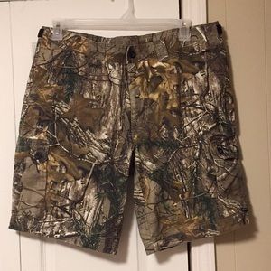 Gander Mountain Guide Series Camo Shorts L 36-38